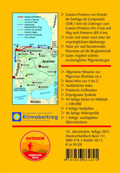 Produktbild: Spanien: Jakobsweg Camino Primitivo