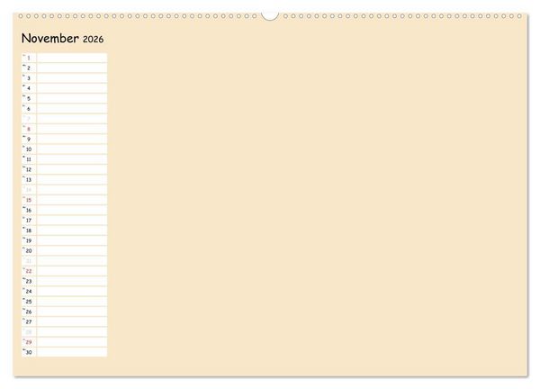 Produktbild: Bunter Bastelkalender (Wandkalender 2026 DIN A2 quer), CALVENDO Monatskalender