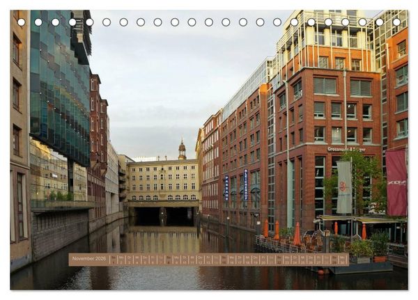 Produktbild: Perle Hamburg (Tischkalender 2026 DIN A5 quer), CALVENDO Monatskalender
