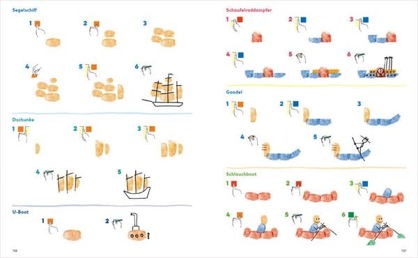Produktbild: Ich kann 333 Dinge fingerstempeln. Das gro&szlig;e Fingerstempel-Buch f&uuml;r Kinder ab 5 Jahren