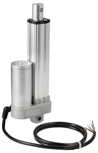 Produktbild: TRU COMPONENTS Elektrozylinder TC24-100-250P TC-13492796 Hubl&auml;nge 100 mm Schubkraft 250 N 24 V/DC 1 St.