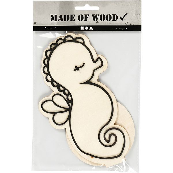 Produktbild: Creativ Company Deko-Figur, Seepferdchen, H 18 cm, 1 Stk