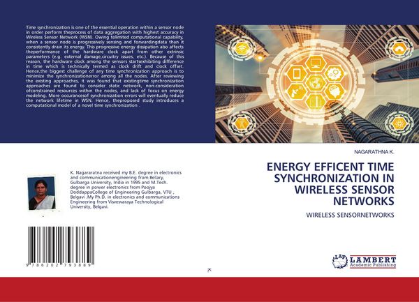 Produktbild: ENERGY EFFICENT TIME SYNCHRONIZATION IN WIRELESS SENSOR NETWORKS
