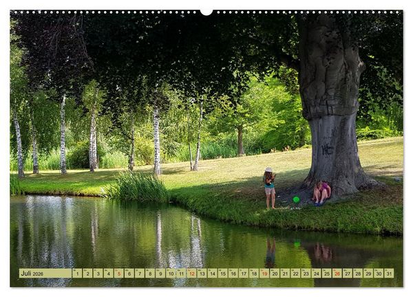 Produktbild: Im Park von Sanssouci - Spaziergang durch die Jahreszeiten (Wandkalender 2026 DIN A2 quer), CALVENDO Monatskalender