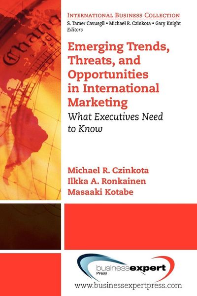 Produktbild: Emerging Trends, Threats and Opportunities in International Marketing