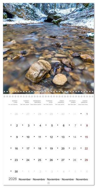 Produktbild: Light in the Bavarian Alps - Fantastic Landscapes (Wall Calendar 2026 12 &times; 12 Inch) CALVENDO 12 Month Wall Calendar