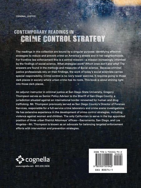 Produktbild: Contemporary Readings in Crime Control Strategy