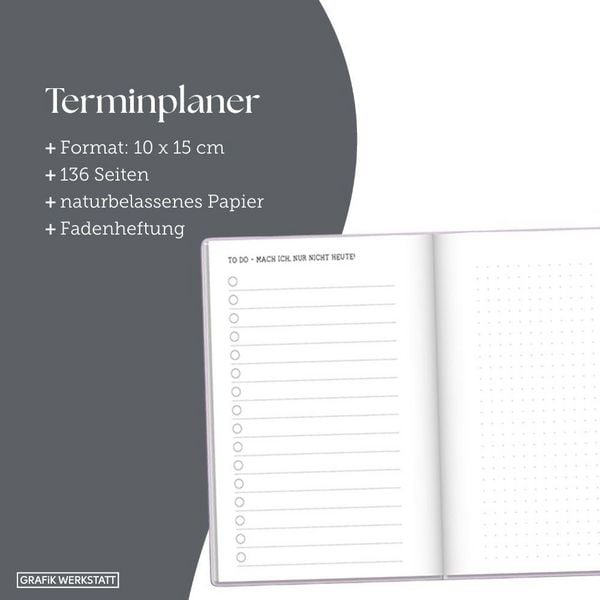 Produktbild: Terminplaner 2027 Kleines Herz