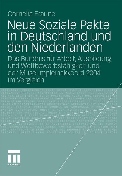 Produktbild: Neue Soziale Pakte in Deutschland und den Niederlanden