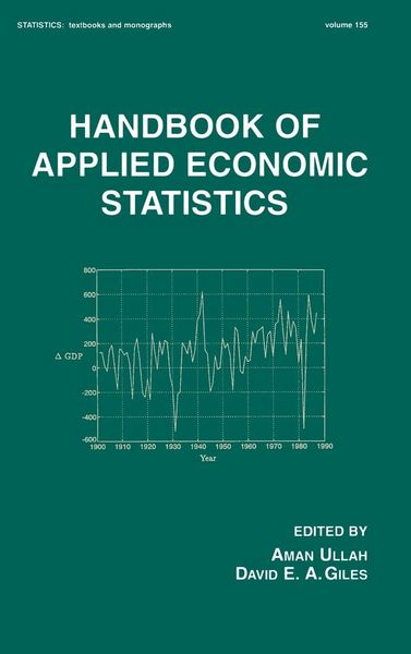Produktbild: Handbook of Applied Economic Statistics