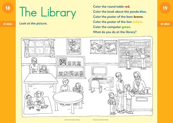 Produktbild: Brain Quest Workbook: Pre-K