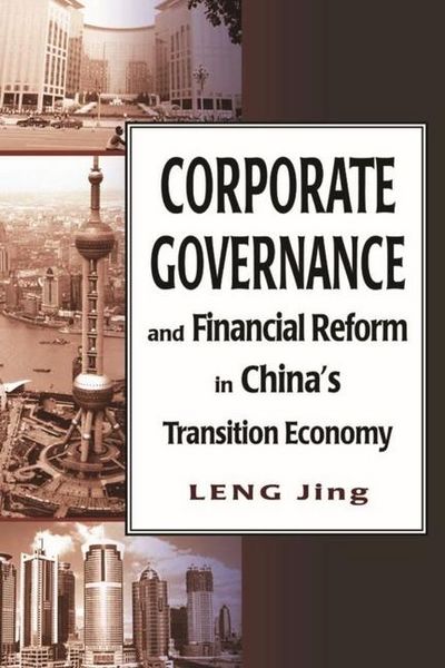 Produktbild: Corporate Governance and Financial Reform in China's Transition Economy