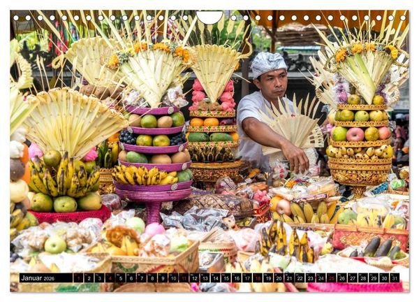 Produktbild: Bali - Indonesien (Wandkalender 2026 DIN A4 quer), CALVENDO Monatskalender