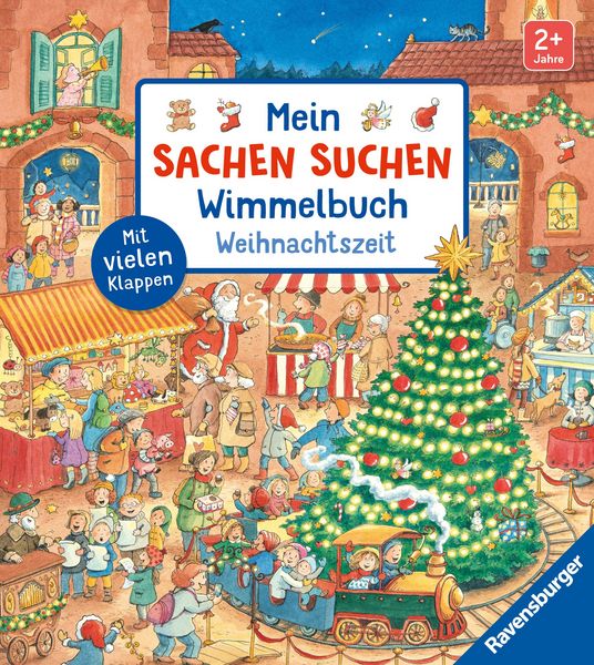 Produktbild: Mein Sachen suchen Wimmelbuch: Weihnachtszeit