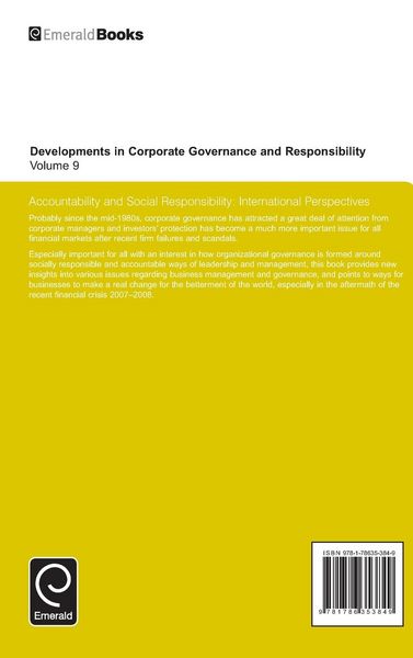 Produktbild: Accountability and Social Responsibility