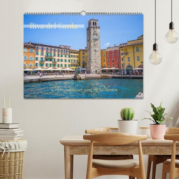 Produktbild: Riva del Garda - Am Gardasee ganz im Norden (Wandkalender 2026 DIN A2 quer), CALVENDO Monatskalender