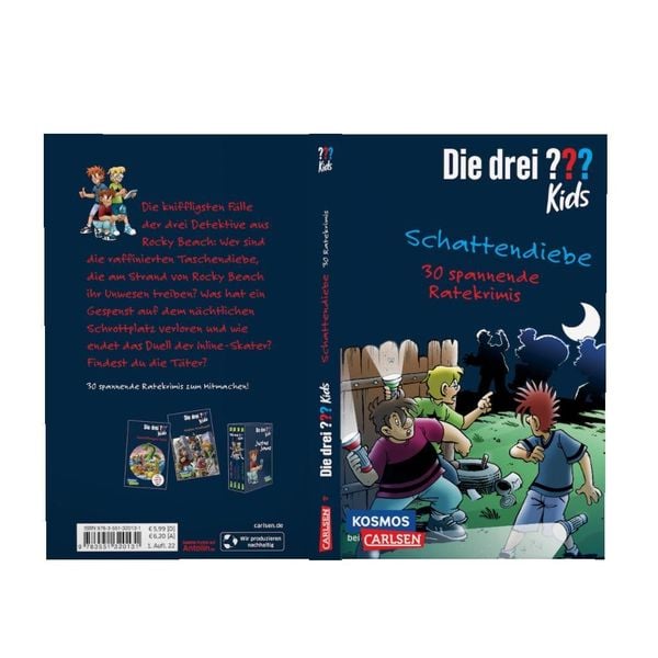 Die drei ??? Kids: Schattendiebe. 30 spannende Ratekrimis!