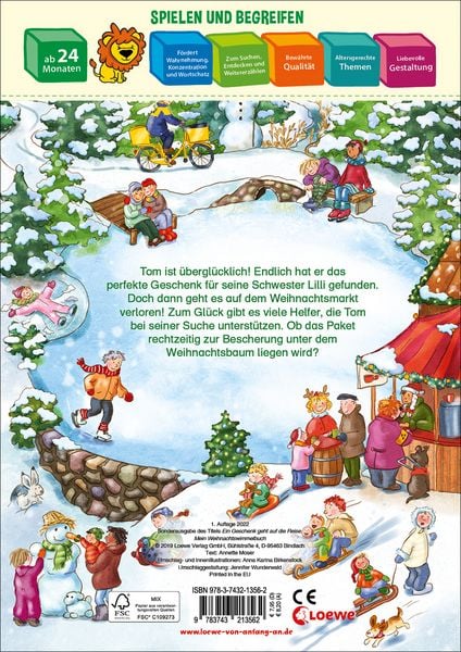 Produktbild: Mein liebstes Weihnachts-Wimmelbuch