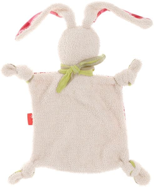 Produktbild: sigikid 40594 - Schnuffeltuch Hase pink gestreift Classic