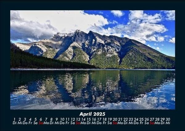 Produktbild: Bergige Welten 2025 Fotokalender DIN A5