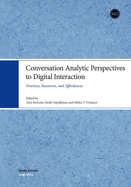 Produktbild: Conversation Analytic Perspectives to Digital Interaction