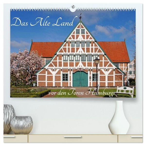 Produktbild: Das Alte Land vor den Toren Hamburgs (hochwertiger Premium Wandkalender 2026 DIN A2 quer), Kunstdruck in Hochglanz