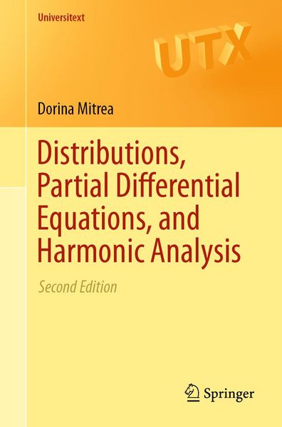 Produktbild: Distributions, Partial Differential Equations, and Harmonic Analysis