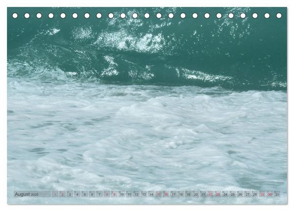 Produktbild: Photo-Art / Ozean (Tischkalender 2026 DIN A5 quer), CALVENDO Monatskalender