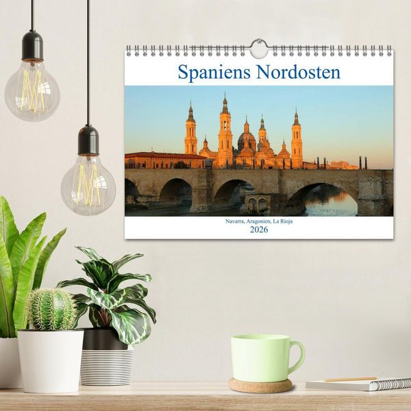 Produktbild: Spaniens Nordosten (Wandkalender 2026 DIN A4 quer), CALVENDO Monatskalender