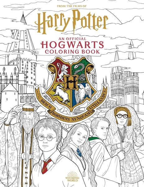 Produktbild: Harry Potter: An Official Hogwarts Coloring Book