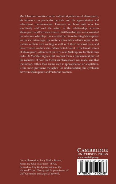 Produktbild: Shakespeare and Victorian Women