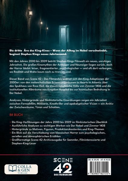 Produktbild: Stephen King, Band 3: Die Filme von 2000 bis 2009 (Scene 42-Das Filmarchiv)