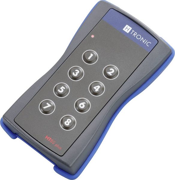 Produktbild: H-Tronic HT8Splus Funksender 8-Kanal Frequenz 868.35 MHz, 869.05 MHz, 869.55 MHz 3 V Reichweite max. (im Freifeld) 200 m
