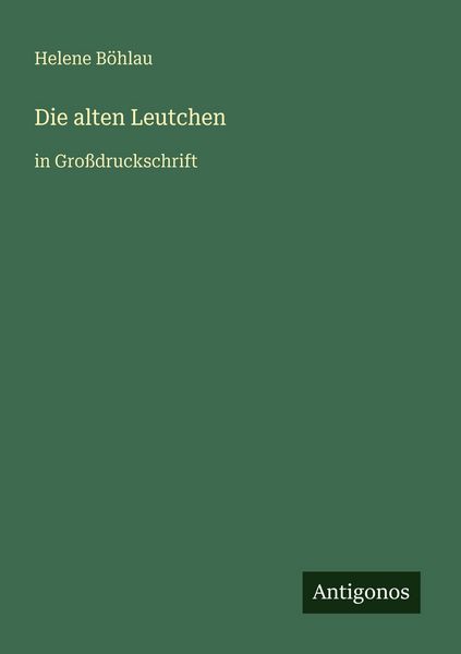 Produktbild: Die alten Leutchen