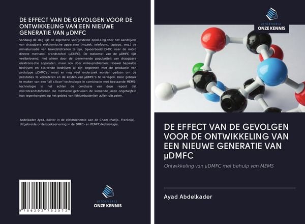 Produktbild: DE EFFECT VAN DE GEVOLGEN VOOR DE ONTWIKKELING VAN EEN NIEUWE GENERATIE VAN &micro;DMFC