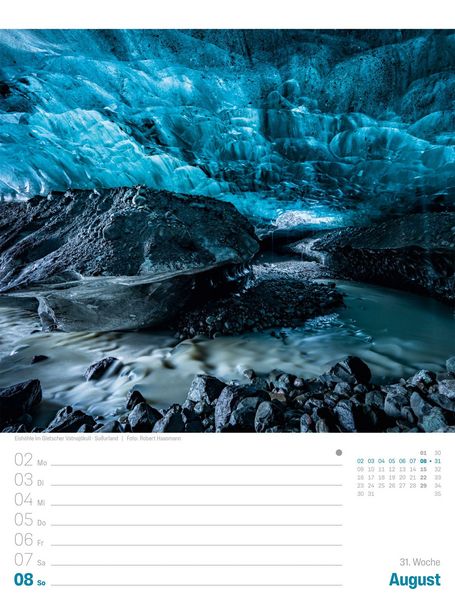 Produktbild: Island Wochenplaner Kalender 2027 | Die Insel aus Feuer und Eis