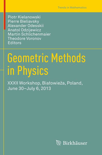 Produktbild: Geometric Methods in Physics