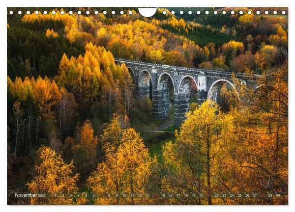 Produktbild: Stimmungsvolle Landschaften in Sachsen 2027 (Wandkalender 2027 DIN A4 quer), CALVENDO Monatskalender