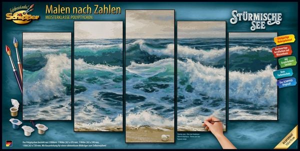 Schipper Malen nach Zahlen - Stürmische See