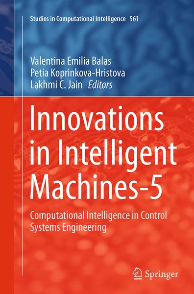 Produktbild: Innovations in Intelligent Machines-5