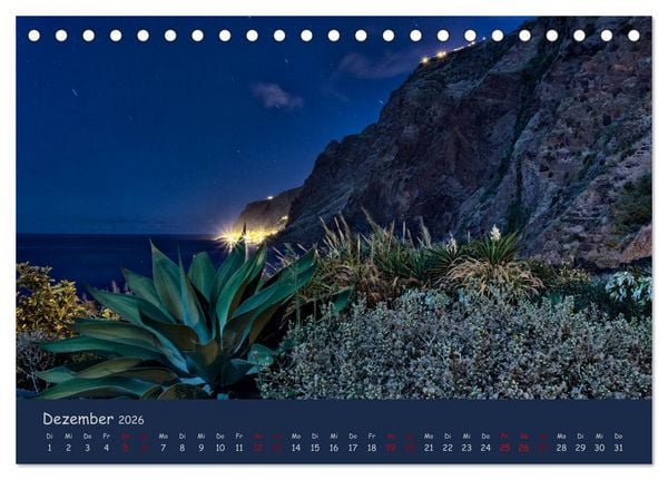 Produktbild: Naturwunder Madeira (Tischkalender 2026 DIN A5 quer), CALVENDO Monatskalender