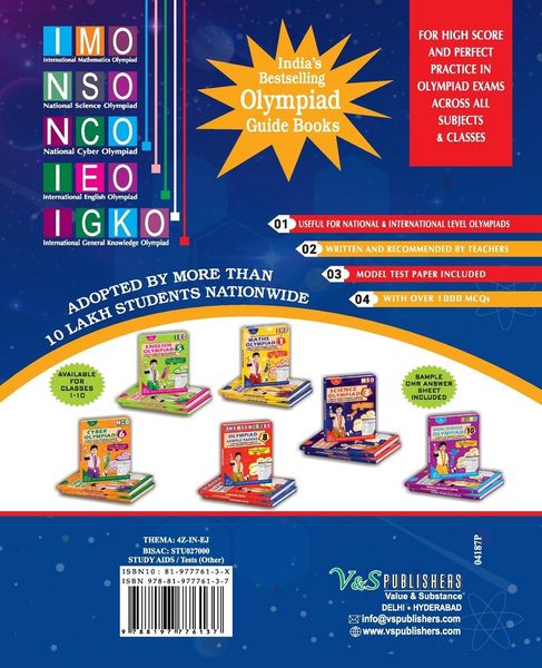 Produktbild: Olympiad Workbook Science Class 7