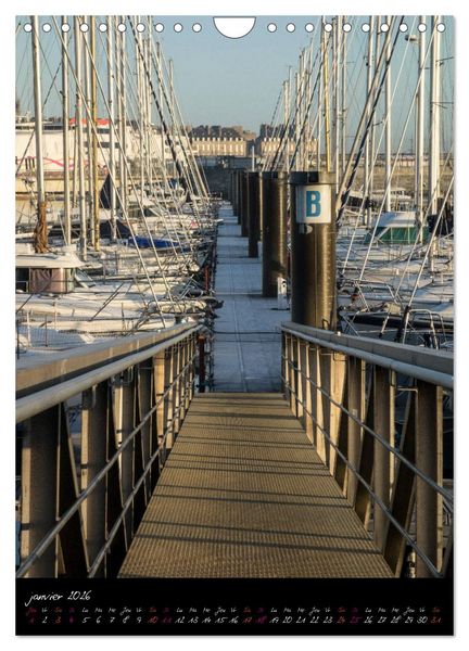 Produktbild: Portraits de Saint-Malo (Calendrier mural 2026 DIN A4 horizontal), CALVENDO calendrier mensuel
