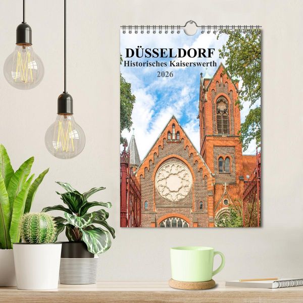 Produktbild: D&uuml;sseldorf - Historisches Kaiserswerth (Wandkalender 2026 DIN A4 hoch), CALVENDO Monatskalender