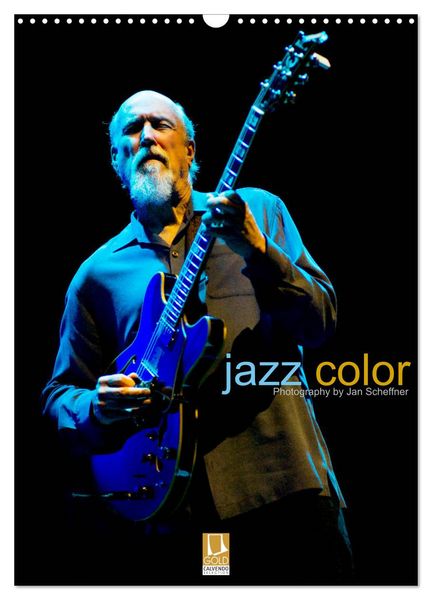 Produktbild: jazz color (Wandkalender 2026 DIN A3 hoch), CALVENDO Monatskalender