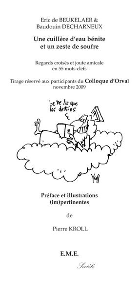 Produktbild: Une cuillere d'eau,Ed.sp. Colloque d'Orval