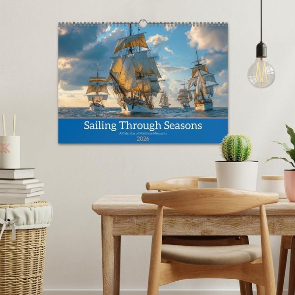 Produktbild: Sailing Through Seasons (Wall Calendar 2026 DIN A3 landscape), CALVENDO 12 Month Wall Calendar