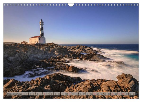 Produktbild: Menorca Untouched paradise in the Mediterranean Sea (Wall Calendar 2026 DIN A3 landscape), CALVENDO 12 Month Wall Calendar
