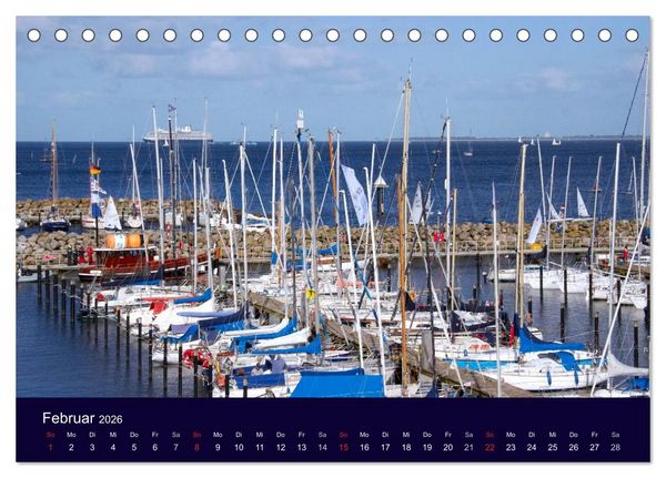 Produktbild: Rund um die Kieler F&ouml;rde (Tischkalender 2026 DIN A5 quer), CALVENDO Monatskalender