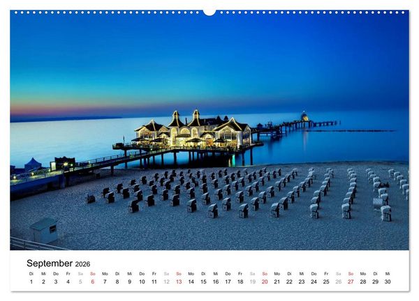 Produktbild: R&uuml;gen (hochwertiger Premium Wandkalender 2026 DIN A2 quer), Kunstdruck in Hochglanz